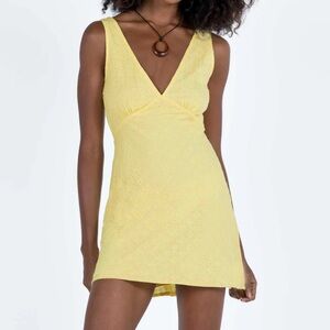 Princess Polly: Nellie Mini Dress in Yellow